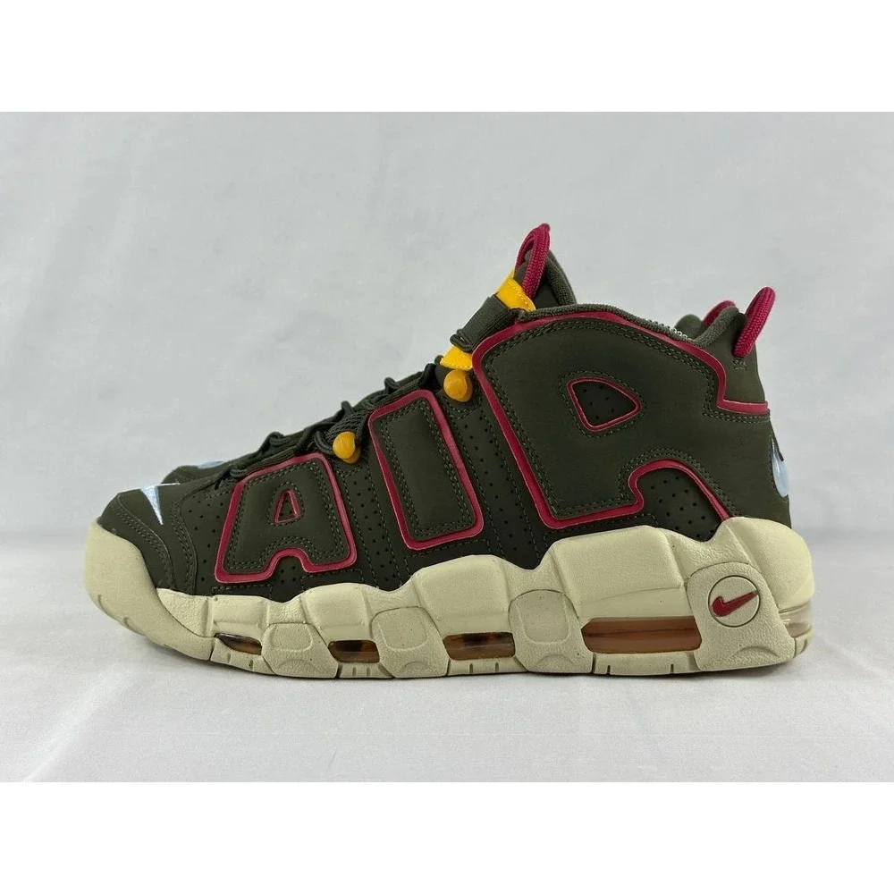 Nike Air More Uptempo 'Cargo Khaki' DH0622-300 Men's Size 8.5